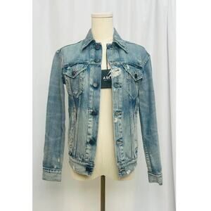 NWT! ABLE Merly Denim Jacket‎ Blue X-Small